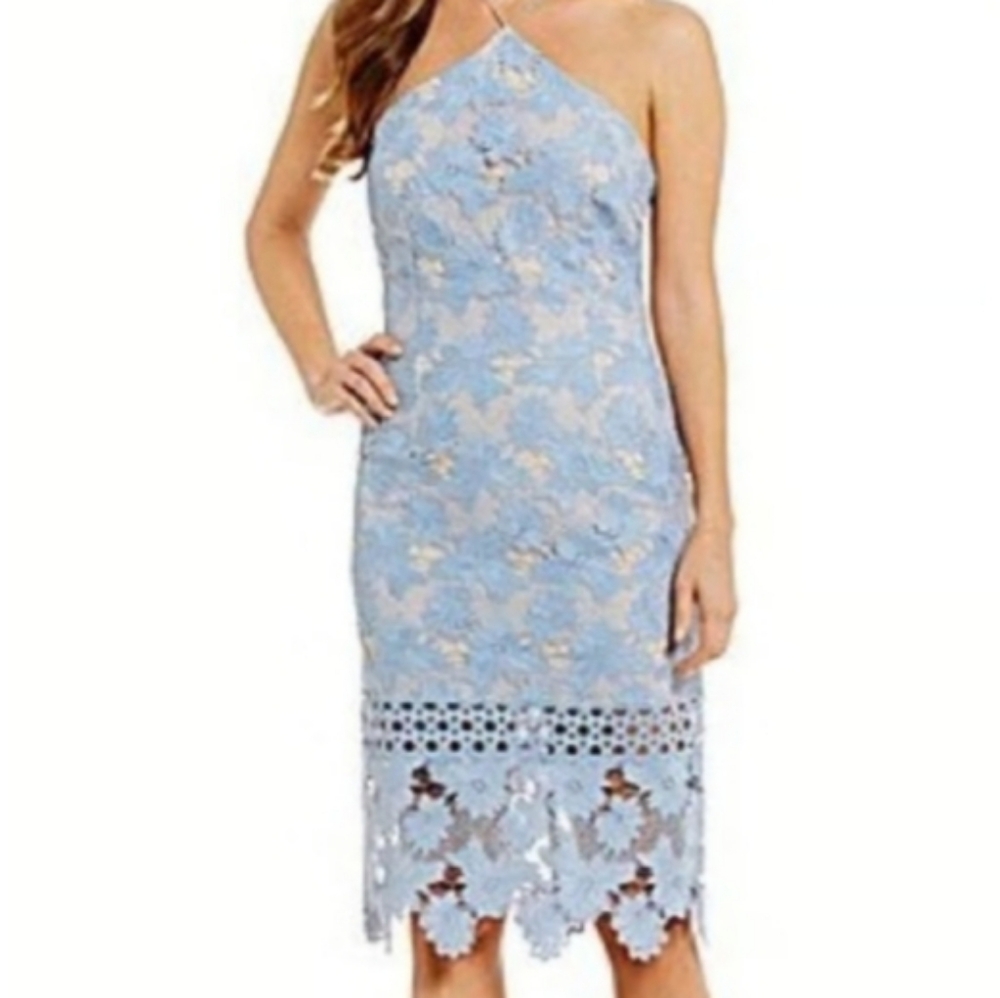 Gianni Bini Blue Lace Dress